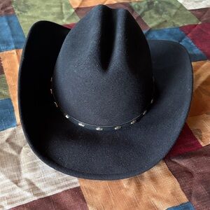 Elegant Black Cowboy Hat